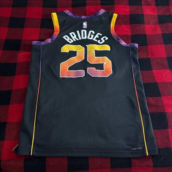 Jordan Other - Phoenix Suns #25 Mikal Bridges NBA Jordan Statement Edition Jersey